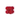 8PK RED FLOCKED BAUBLES