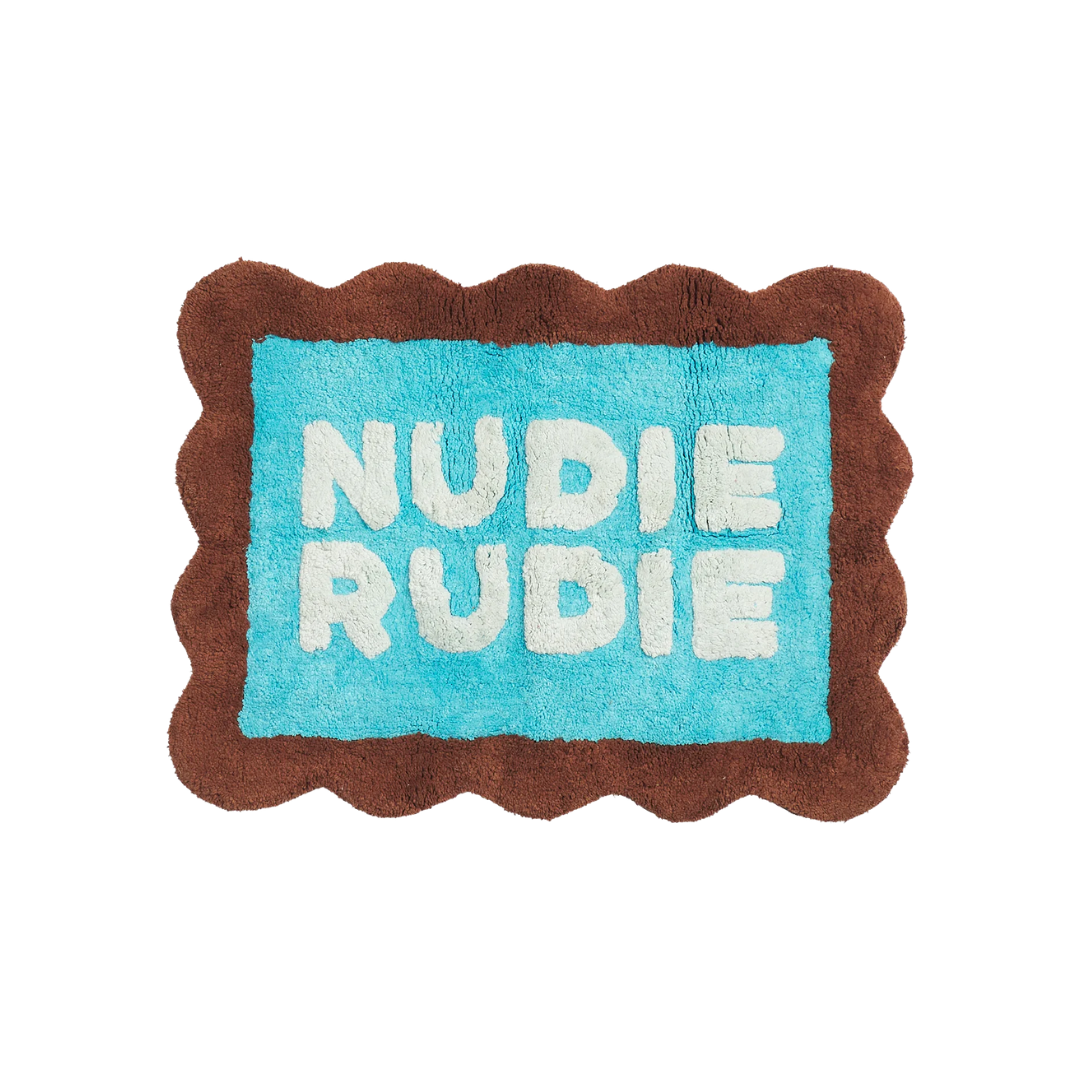 Romy Nudie Bath Mat Mini - Turquoise