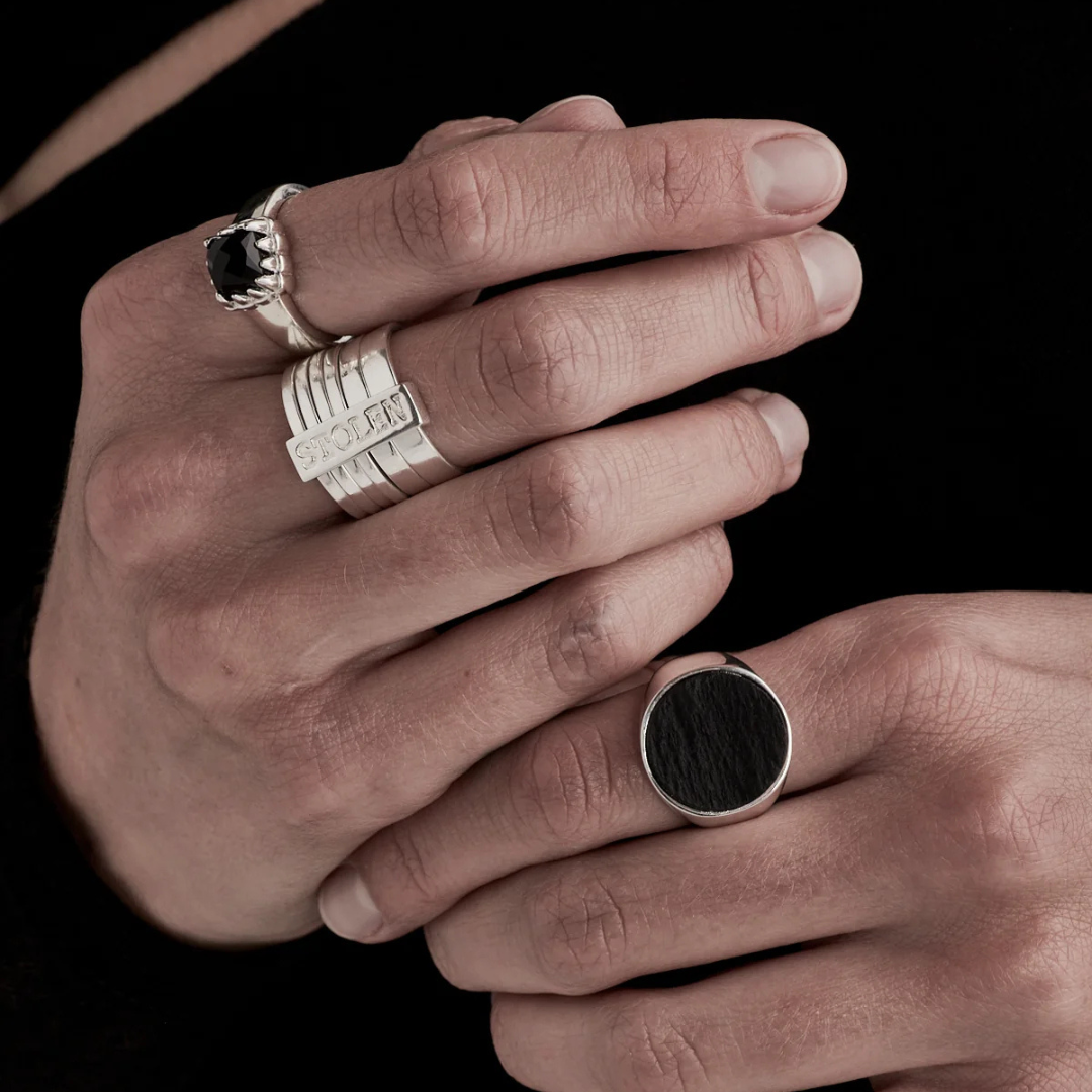 Six Piece Band Ring
