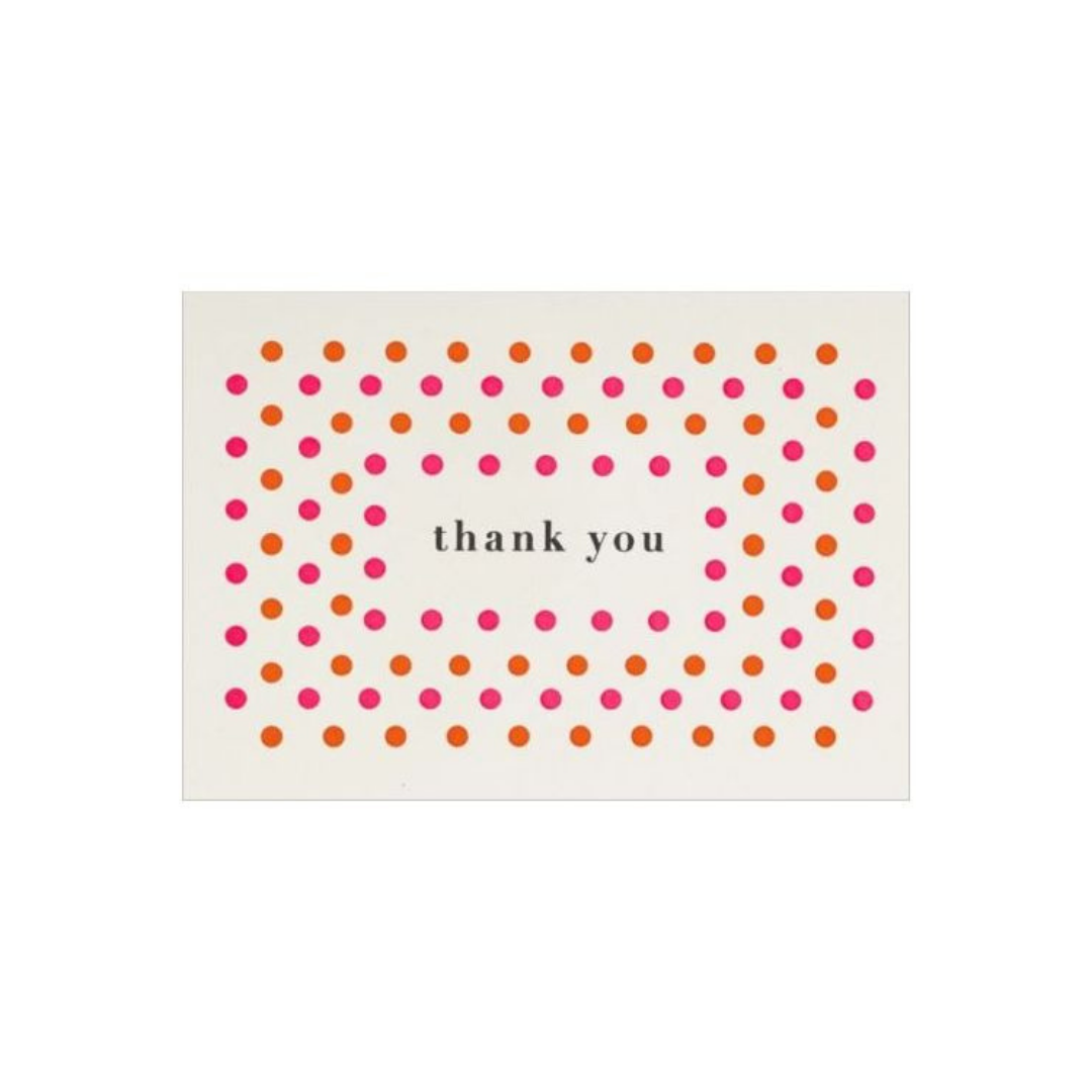 Mini Card - Bright Dots Thanks