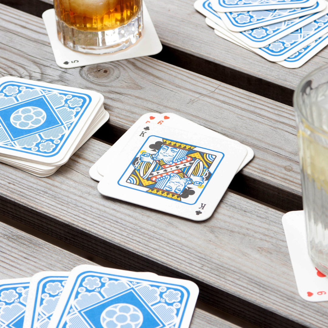 Playing Card Drink Mats