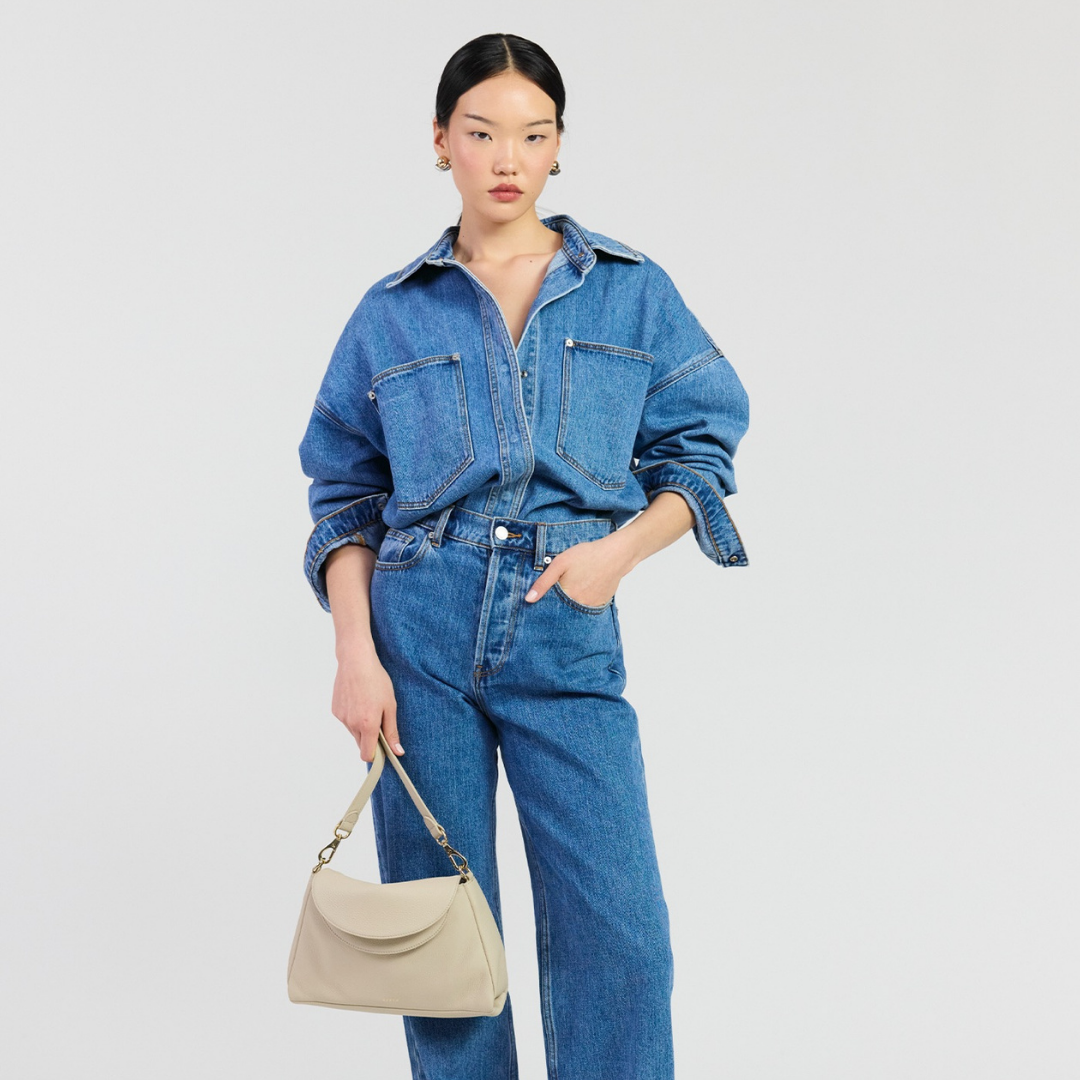 Beckett Crossbody - Oyster