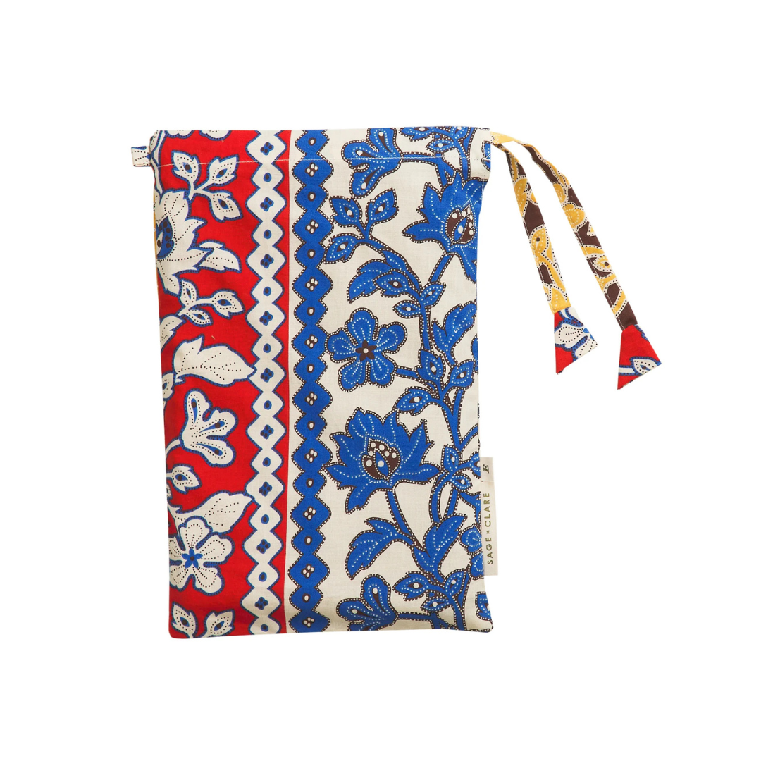 Thea Cotton Quilt Cover - Vermillion