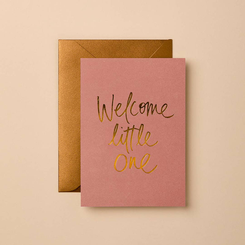 Welcome Little One | Greeting Card