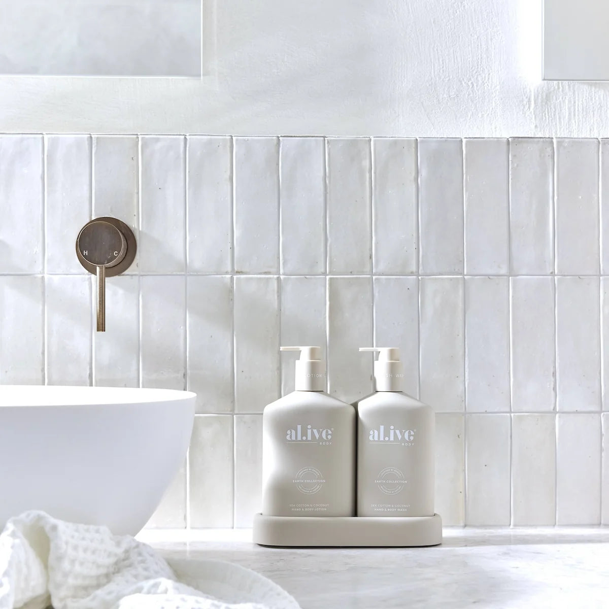 Wash & Lotion Duo - Sea Cotton & Coconut