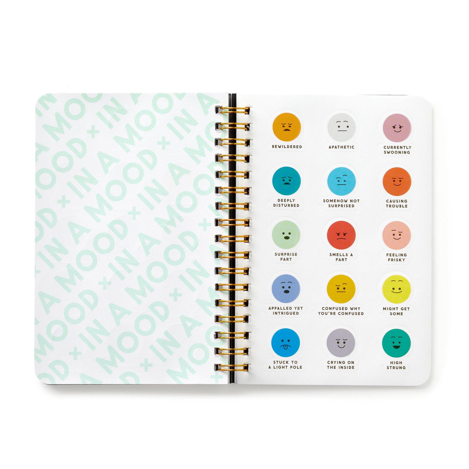 In A Mood Sticker Book