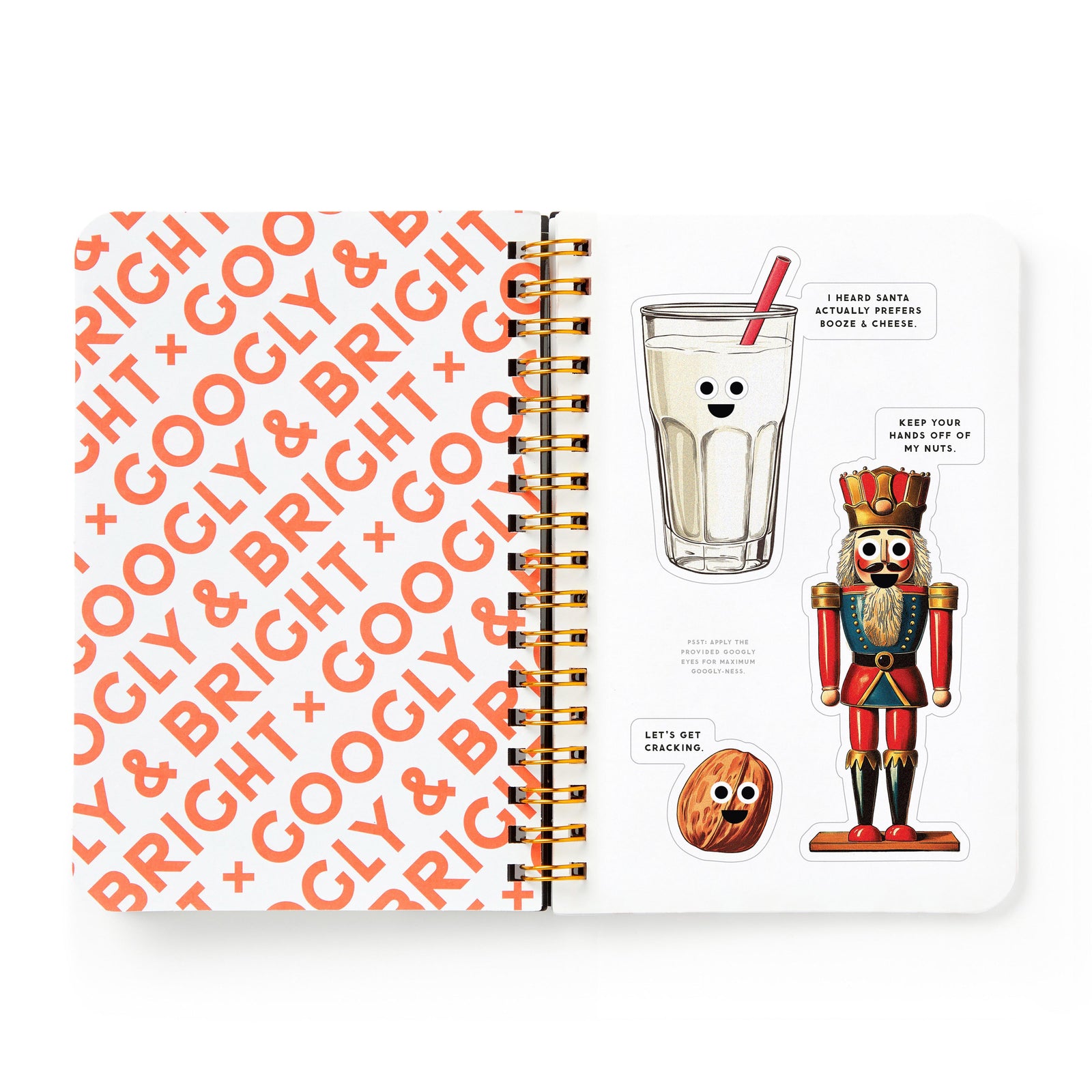 Googly & Bright Holiday Sticker Book