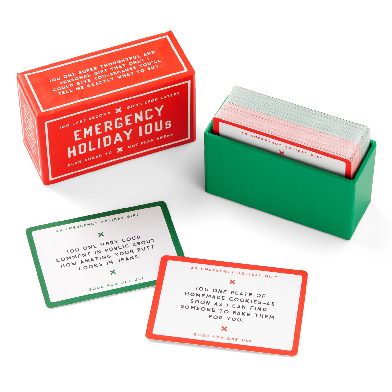Emergency Holiday IOUs Card Set