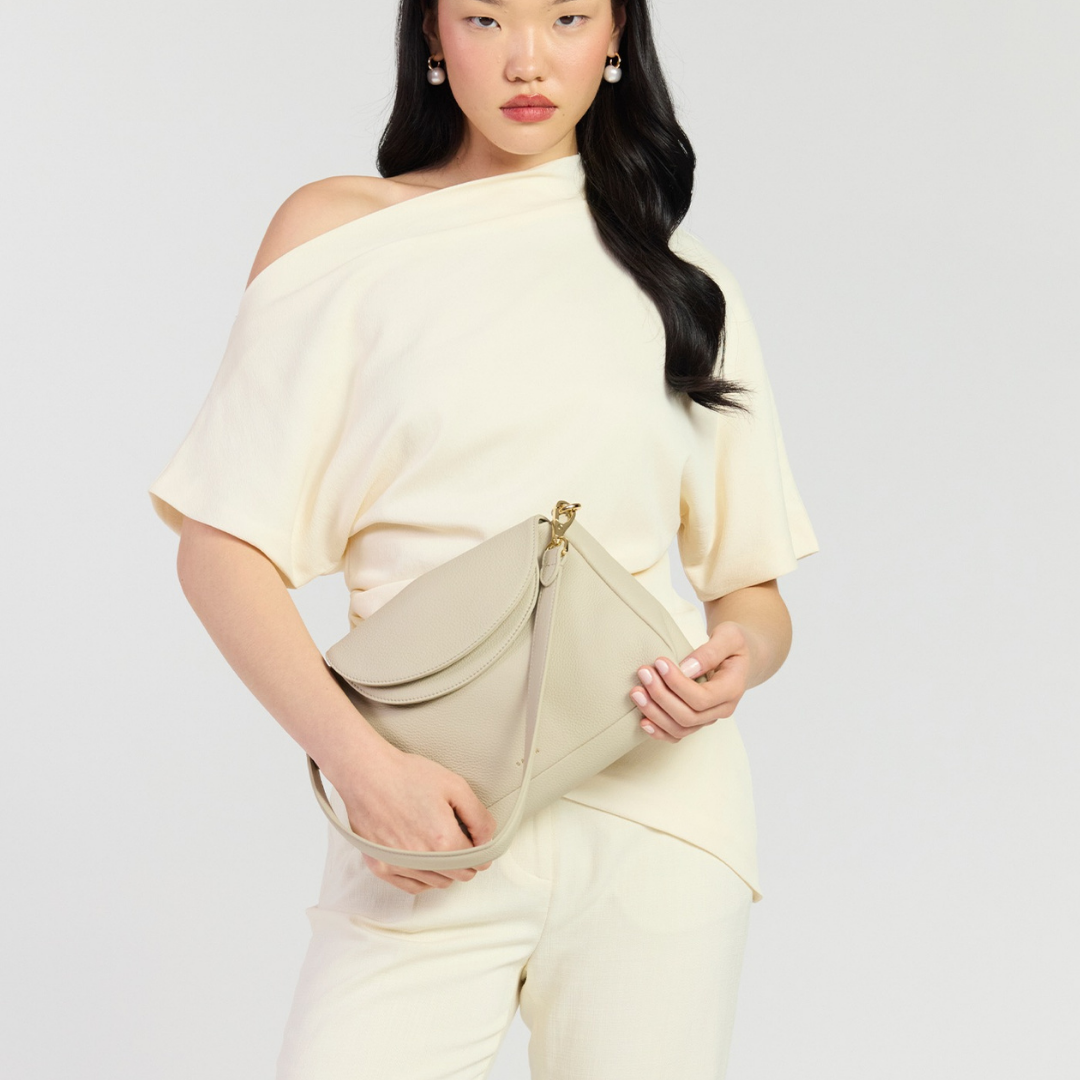Beckett Crossbody - Oyster