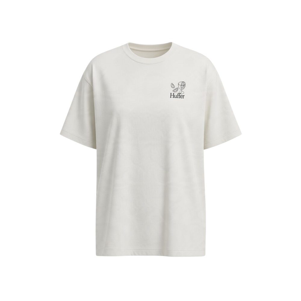 Relax Tee 220/Drinks At 5 - Chalk