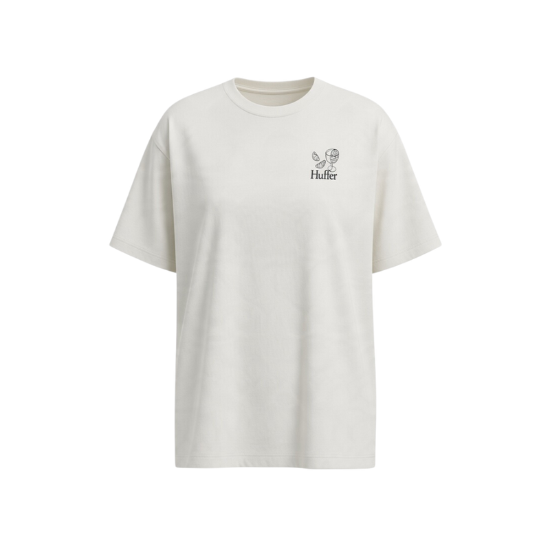 Relax Tee 220/Drinks At 5 - Chalk