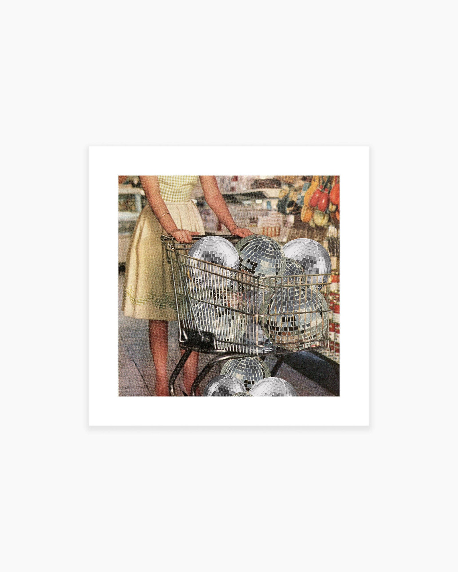 (Disco)unt Supermarket | Framed Art