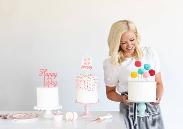 Cake By Courtney Hip Hip Hooray Cake Topper