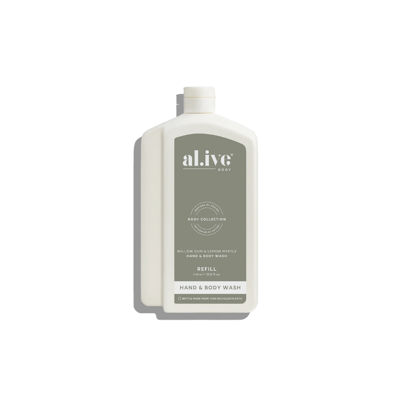 1 L Wash Refill - Willow Gum & Lemon Myrtle