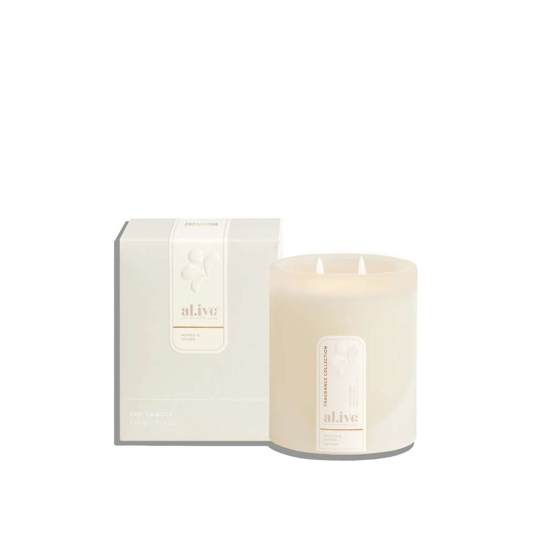 Soy Candle - Mango & Lychee