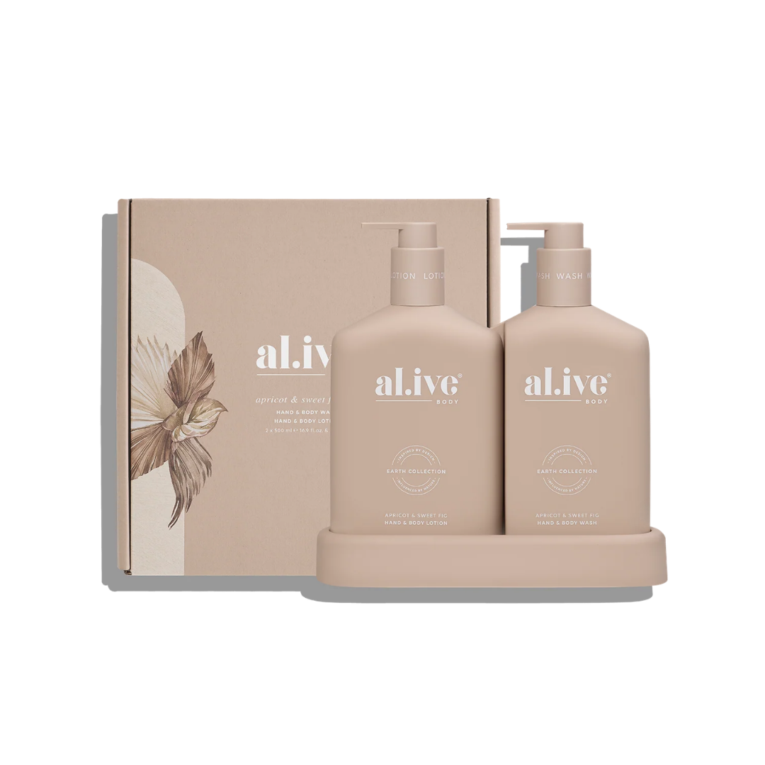 Wash & Lotion Duo - Apricot & Sweet Fig
