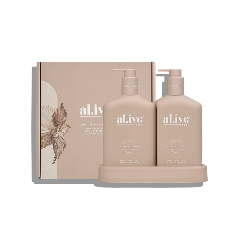 Wash & Lotion Duo - Apricot & Sweet Fig