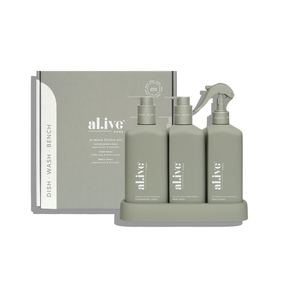 Kitchen Trio - Willow Gum & Lemon Myrtle + Lemon Myrtle & Honeydew