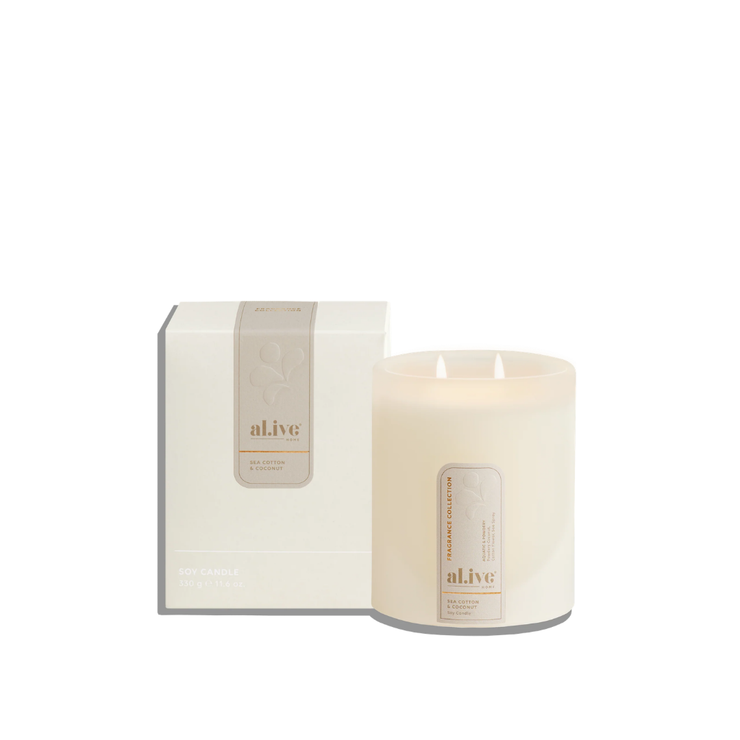 Soy Candle - Sea Cotton & Coconut