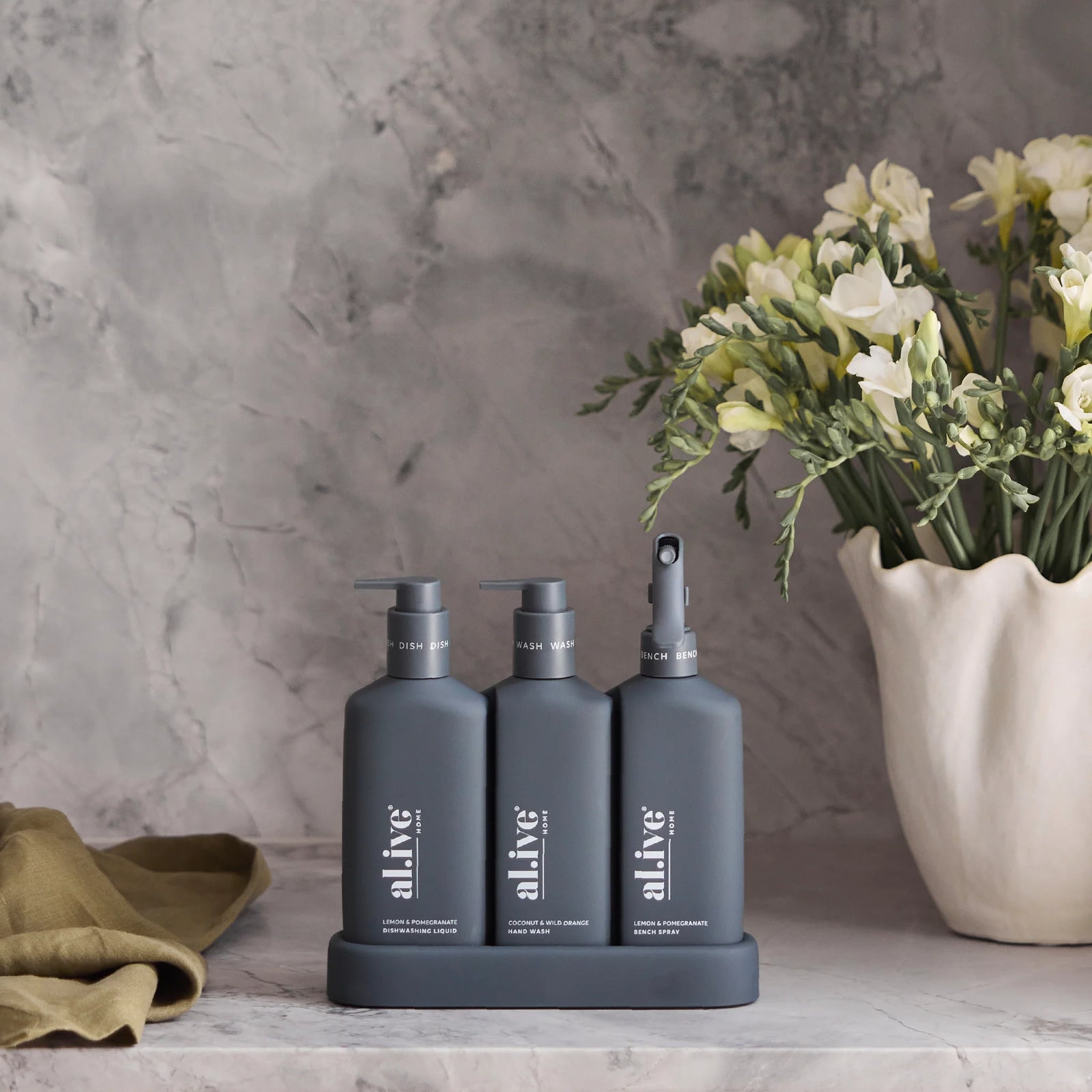 Kitchen Trio - Lemon & Pomegranate + Coconut & Wild Orange