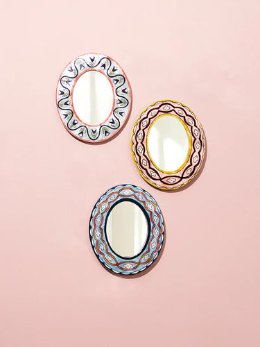 SAMIRA MIRROR PINK WAVES