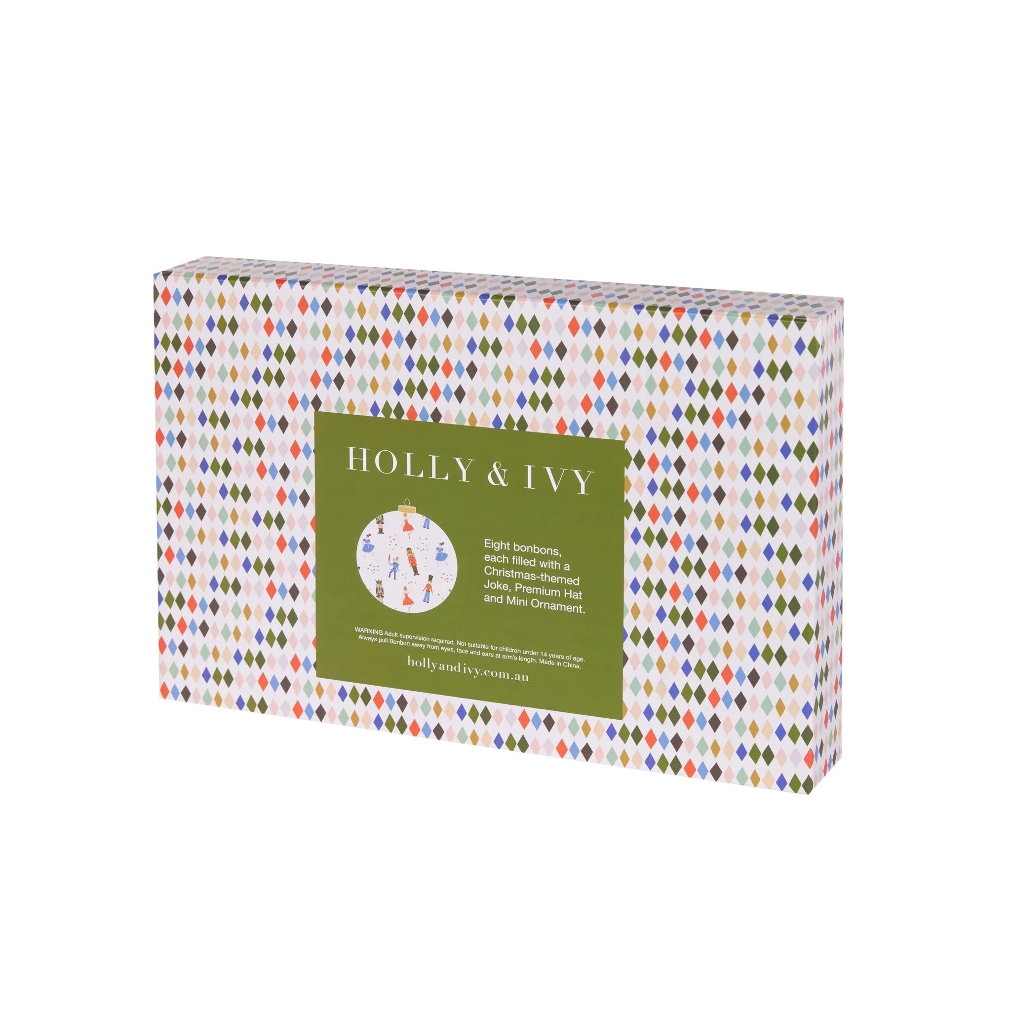 FESTIVE NUTCRACKER BON BONS 8PK Louis & Max