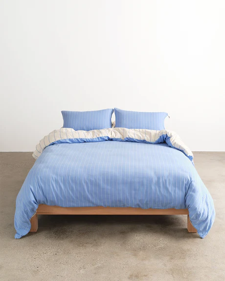 Quilt Cover - Cloud / Capri