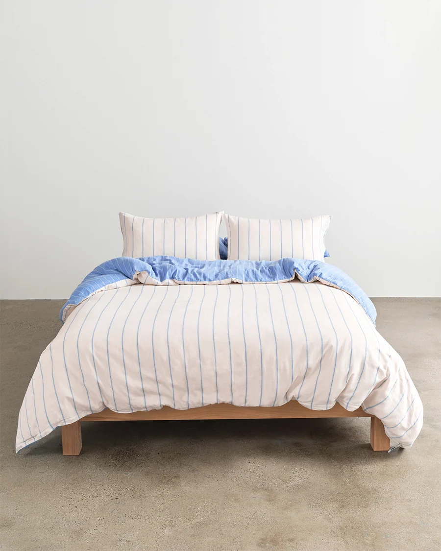 Quilt Cover - Cloud / Capri