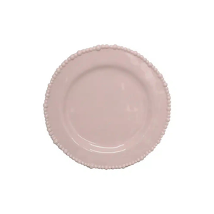 Melamine Pearl Dinner Plate - French Pink
