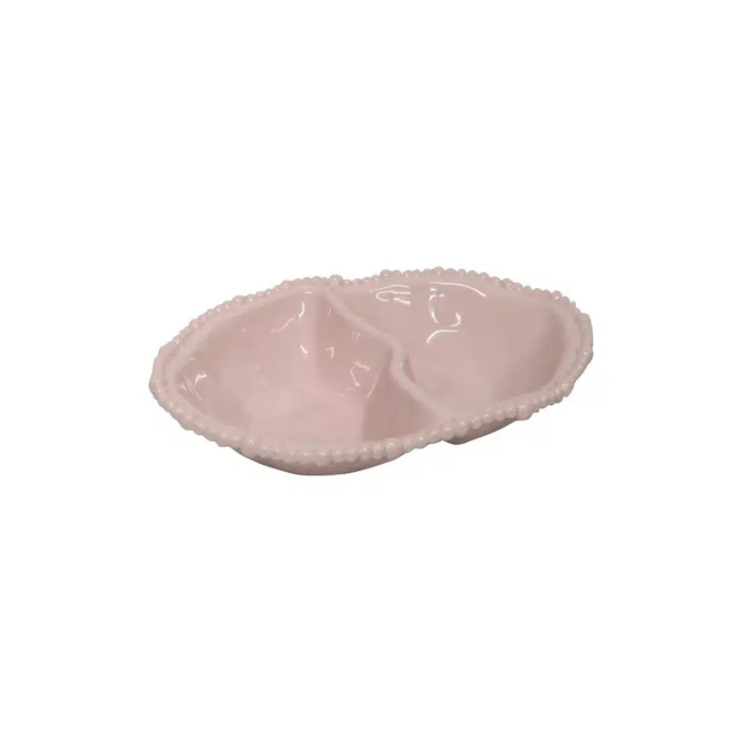 Melamine Pearl Double Serving Bowl