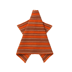 Selene Stripe Tea Towel - Flame