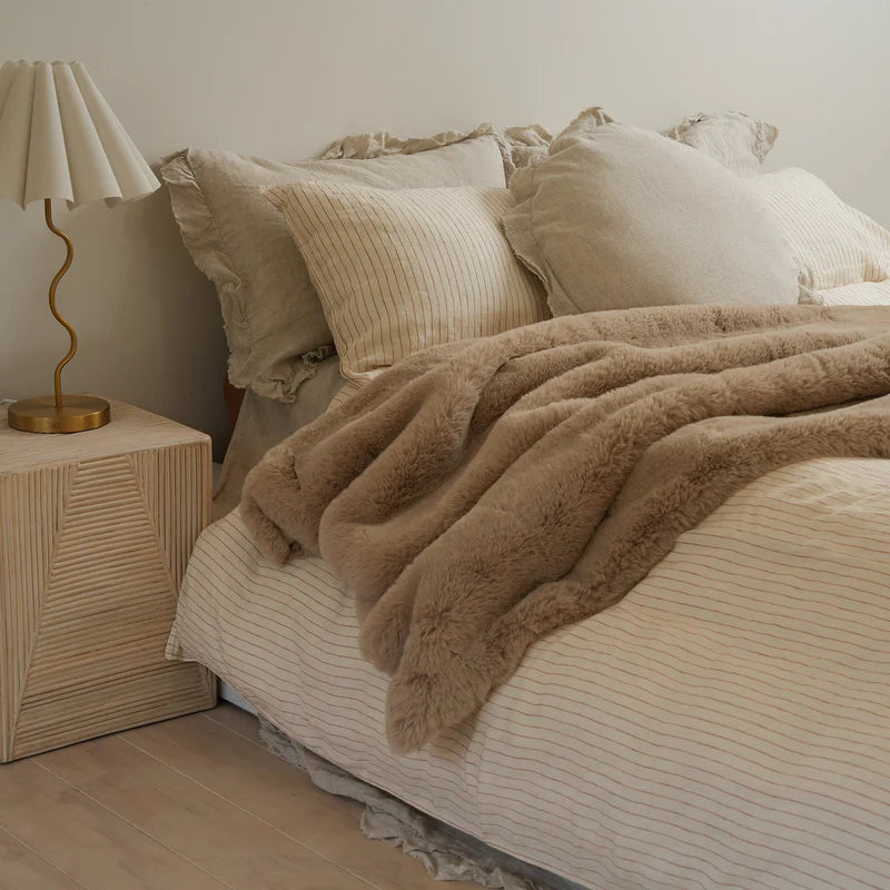 Vegan Fur Throw - Big Bear