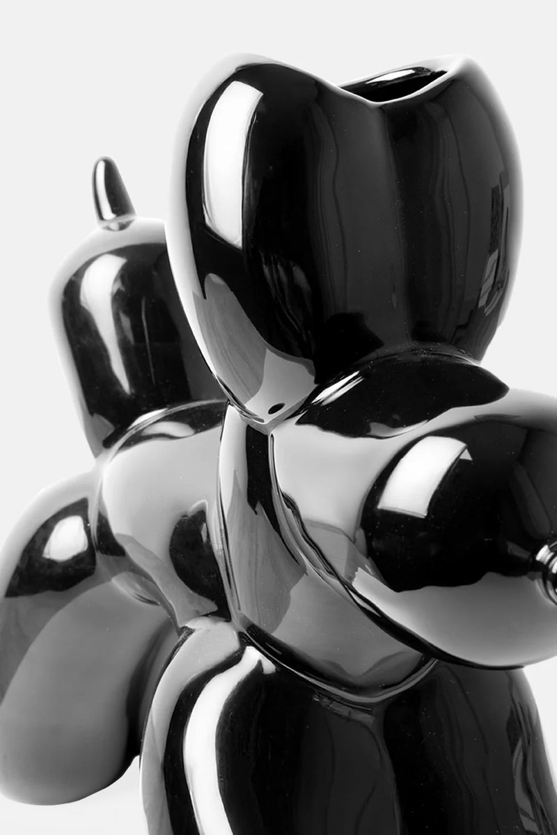 Bobby Vase Black