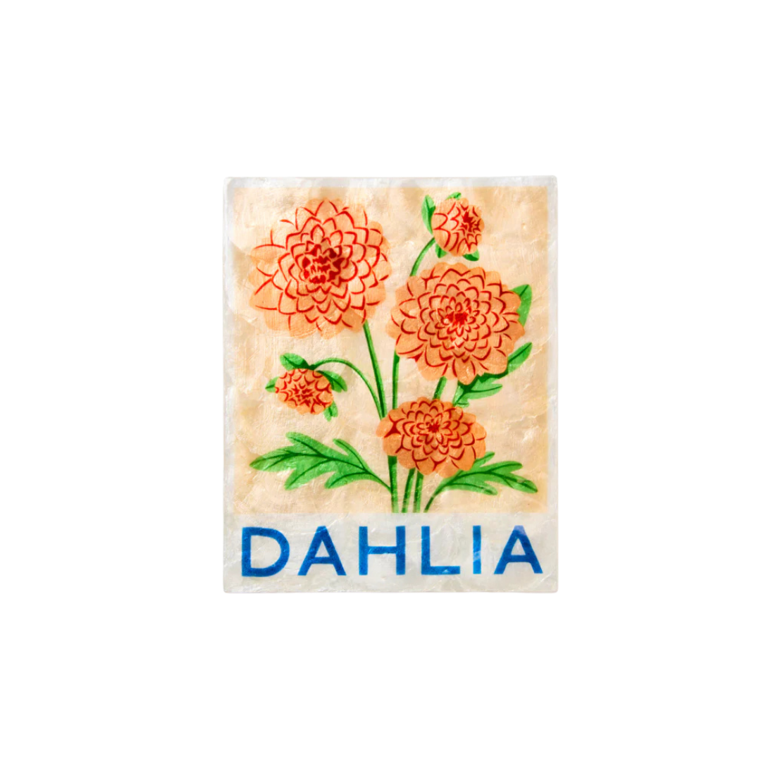 Market Wall Art Dahlia