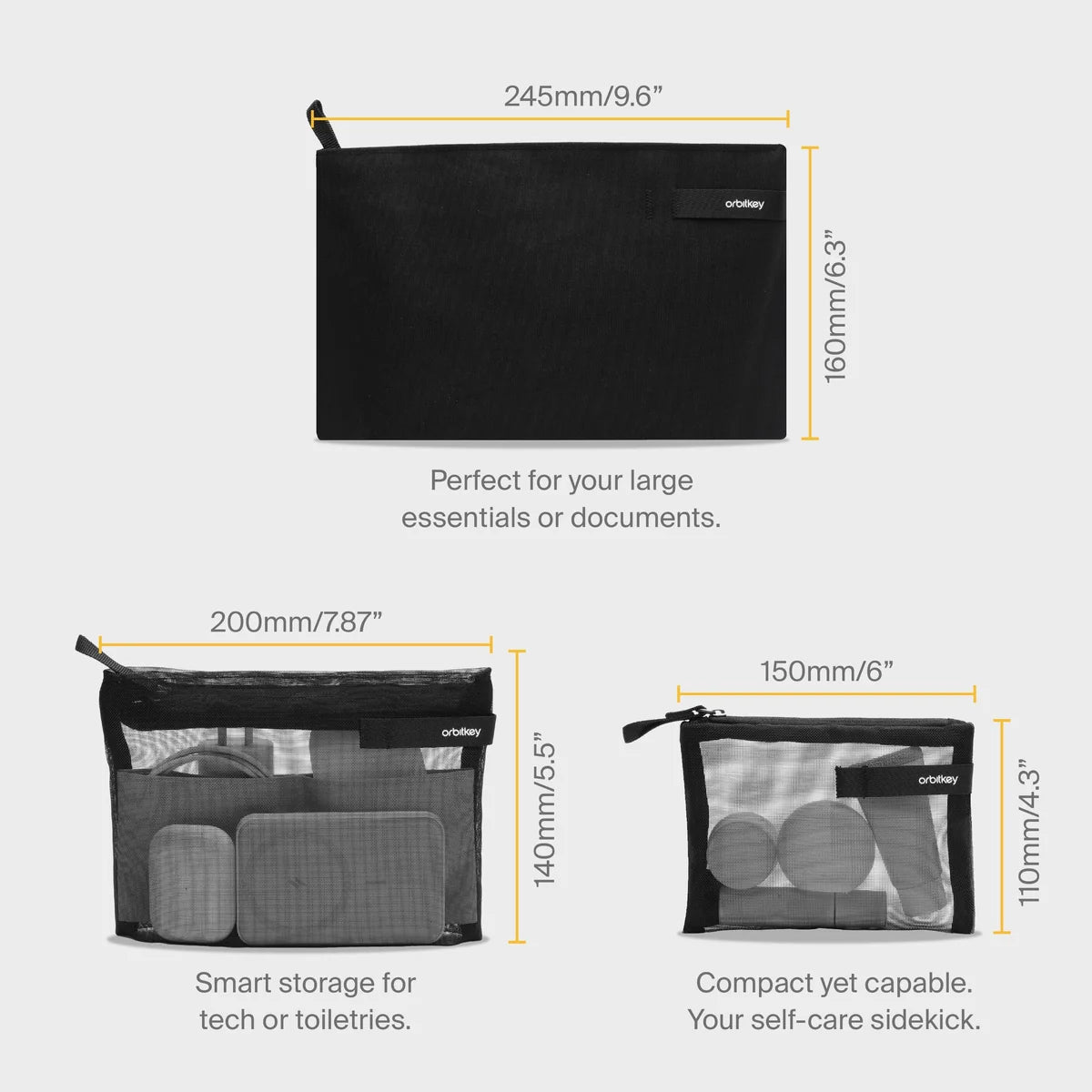 Disney | Orbitkey Essentials Pouch Trio - Donald Duck