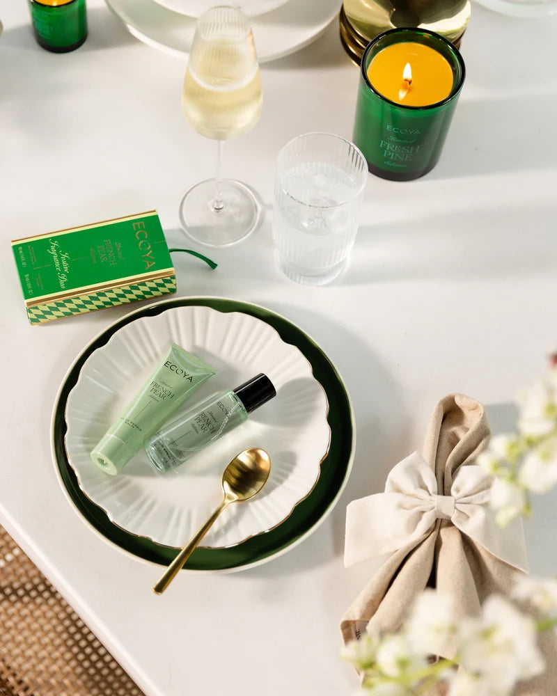 Festive Fragrance Duo - Mini Hand Repair Balm 40ml and Mini Room Spray 30ml - French Pear