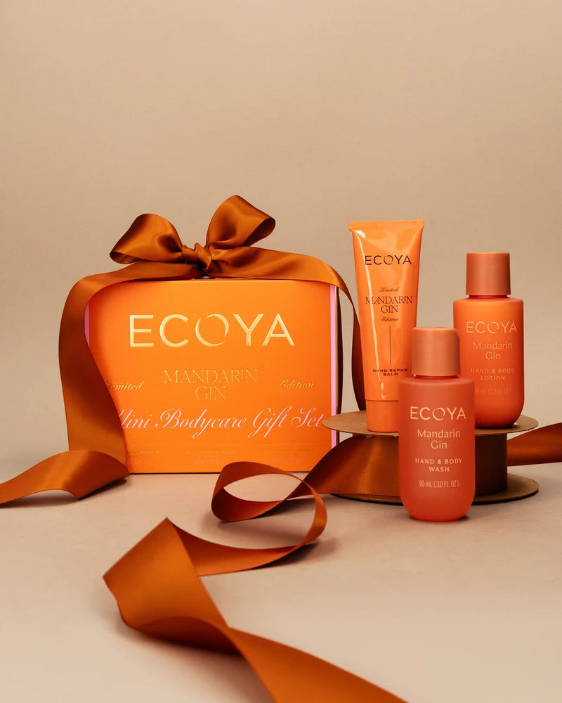 Mini Bodycare Gift Set - Mini Wash, Mini Lotion & Mini Hand Repair Balm - Mandarin Gin