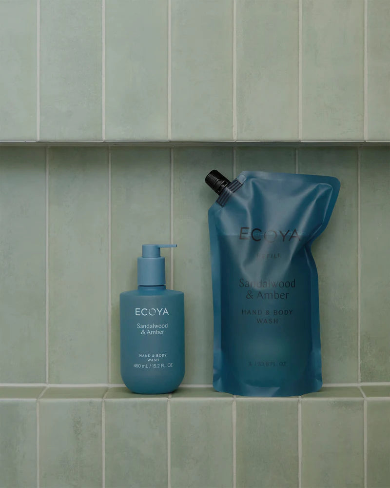 Hand & Body Wash - Sandalwood & Amber