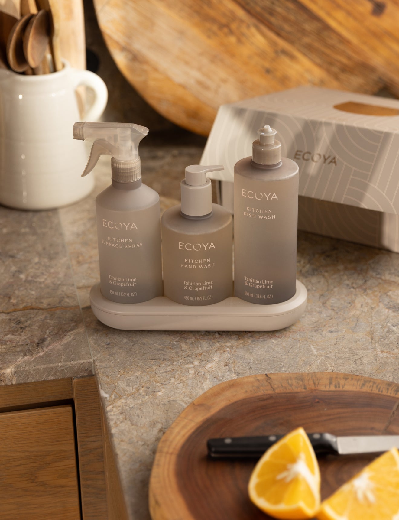 Kitchen Gift Set - Tahitian Lime & Grapefruit