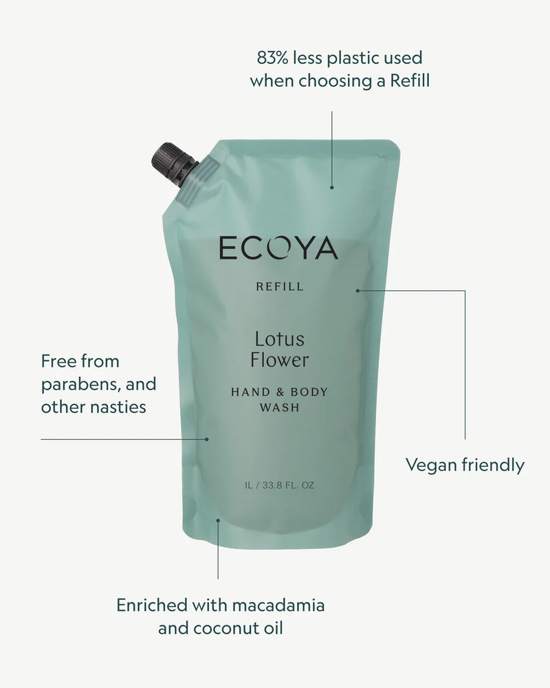 Hand & Body Wash Refill - Lotus Flower