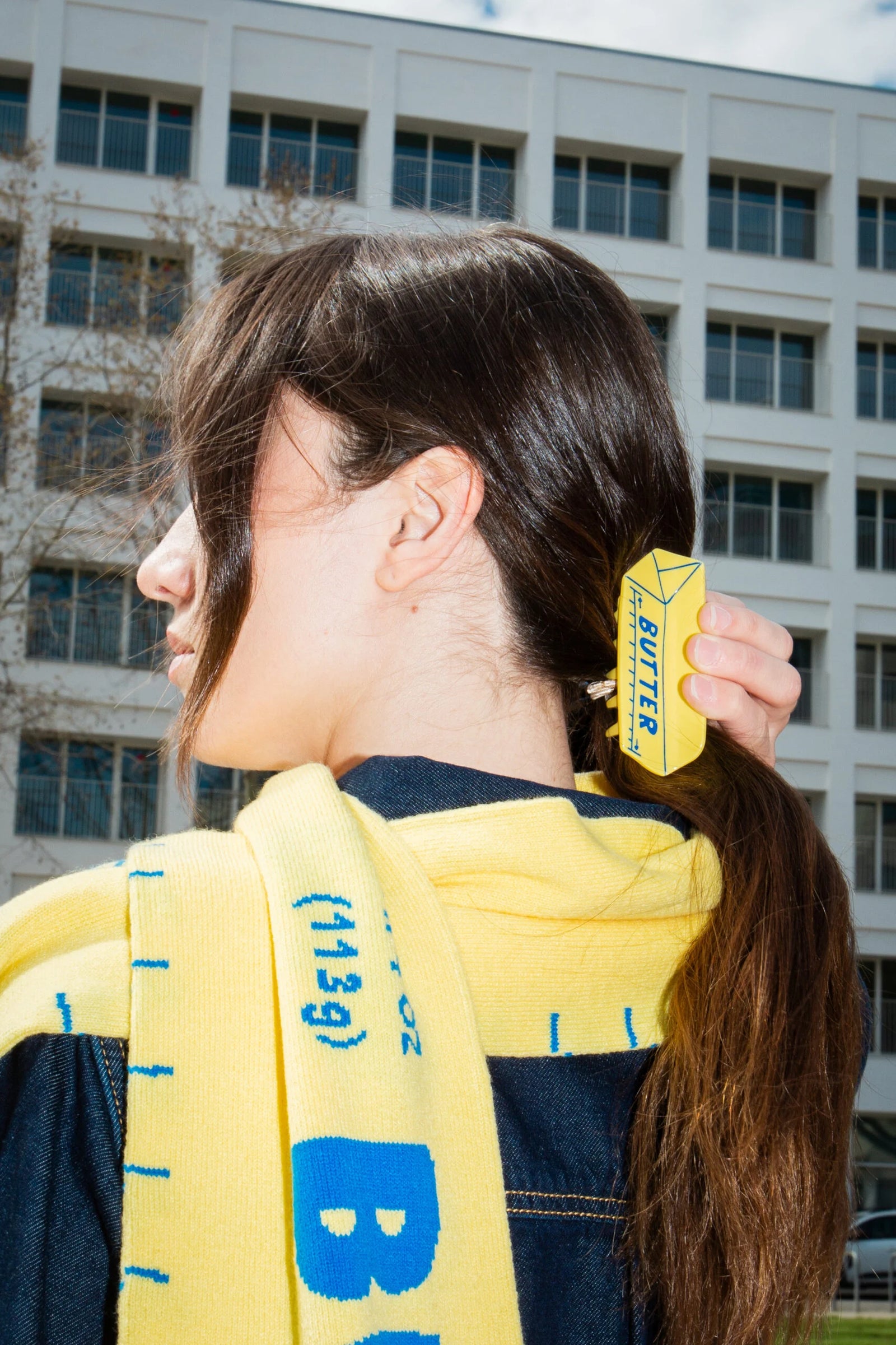 Hair Claw - Butter