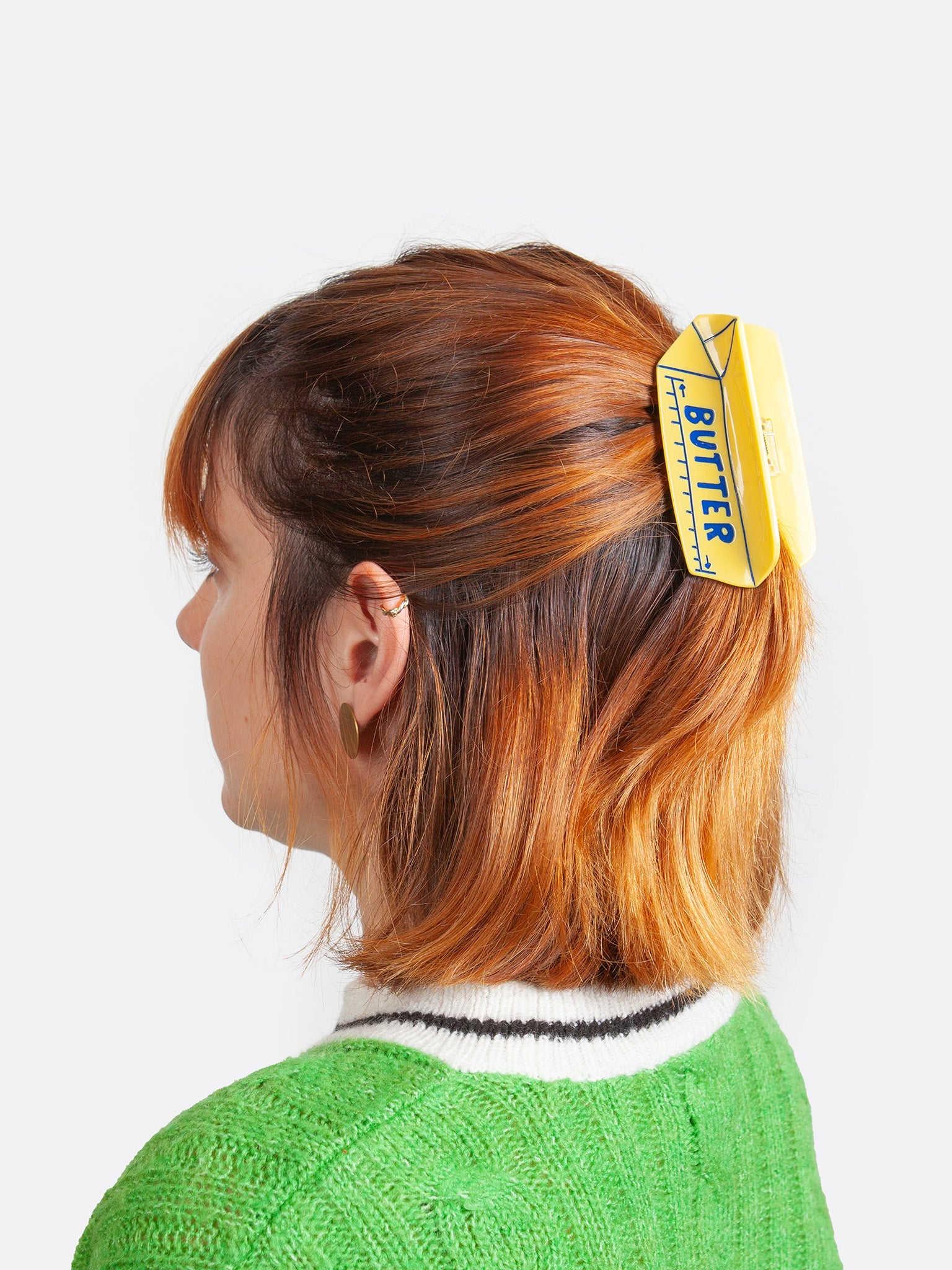 Hair Claw - Butter