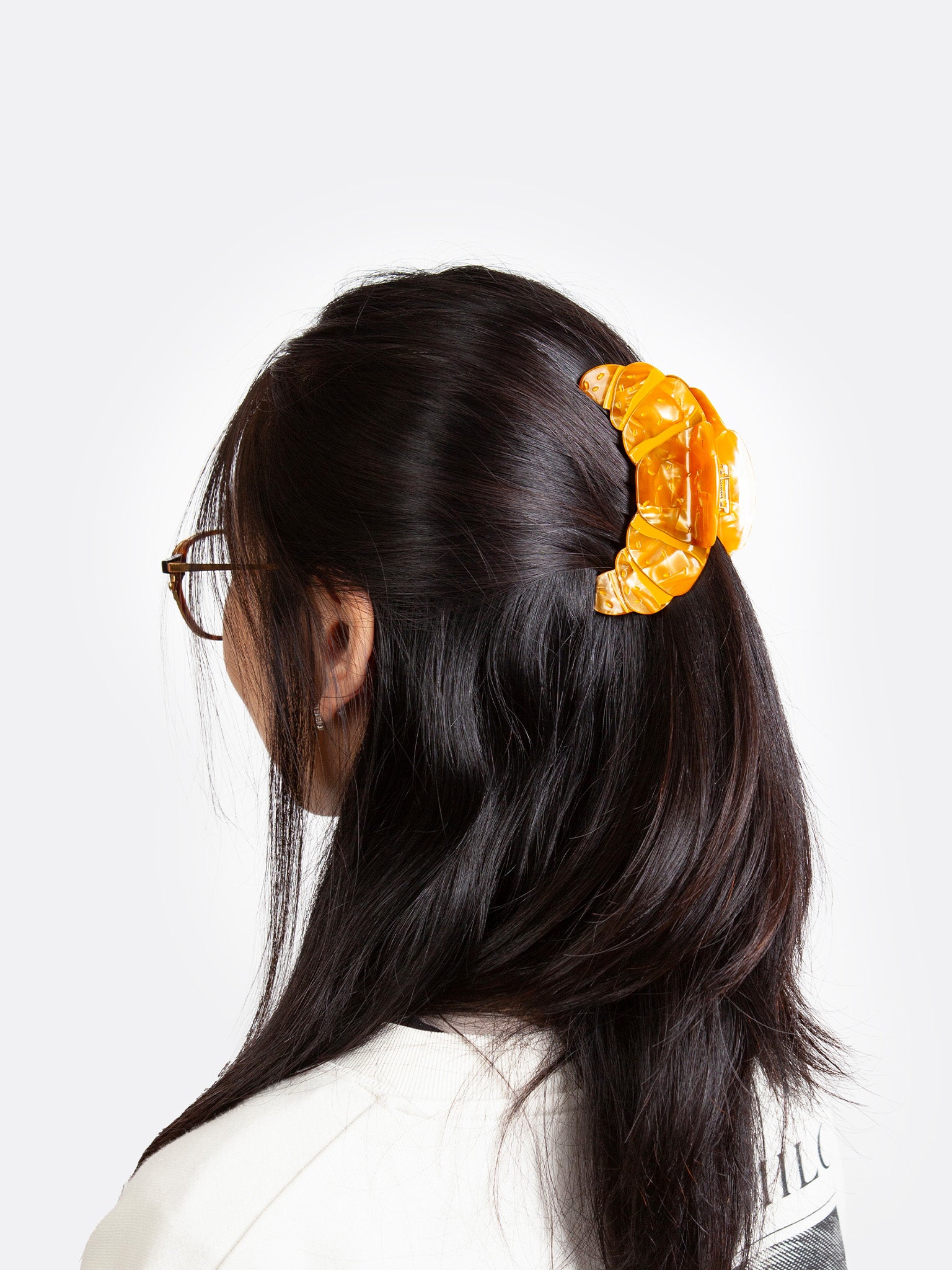 Hair Claw - Croissant