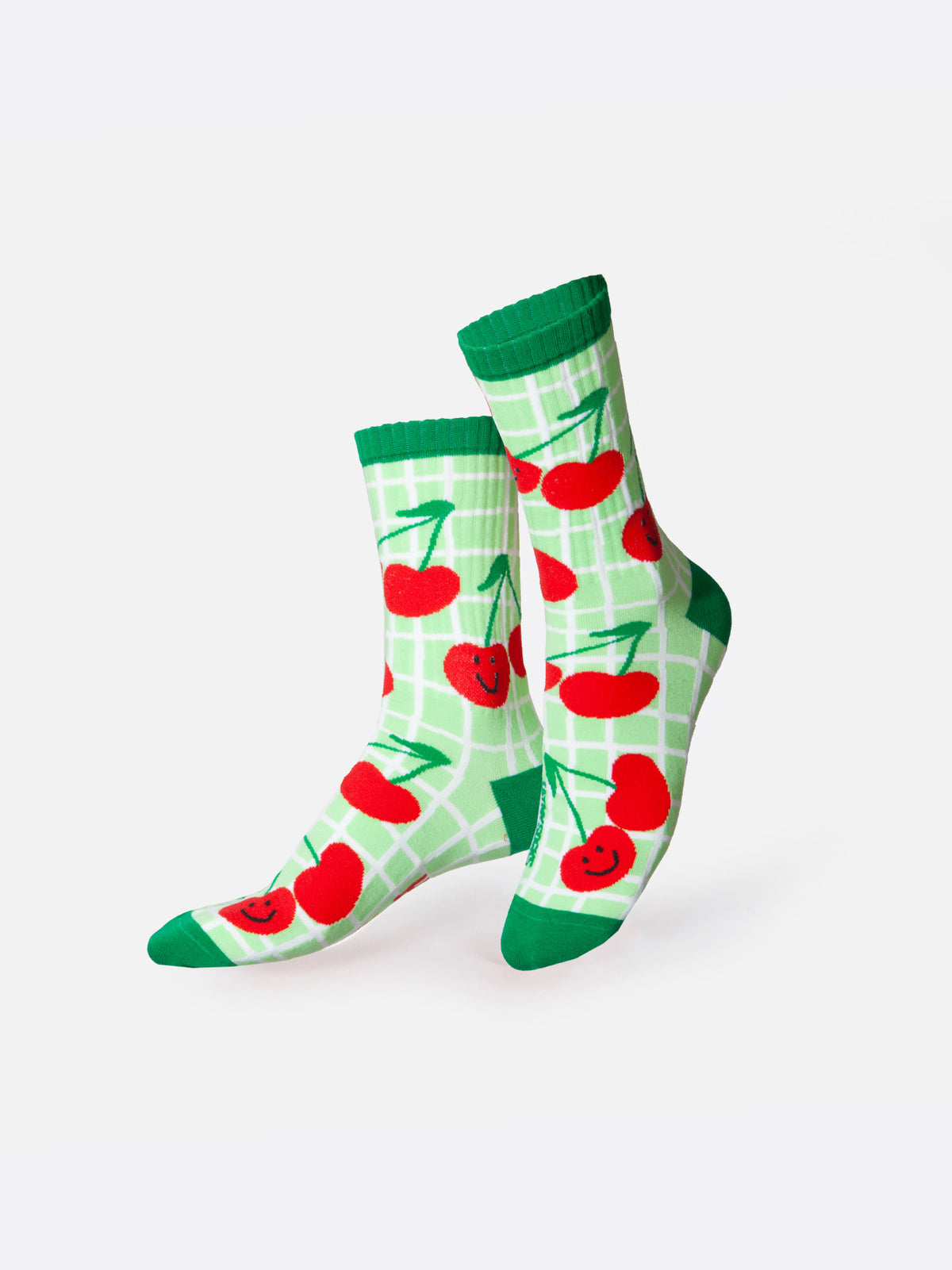Flat Socks - Cherry
