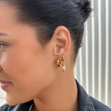 Empire Hoop Earrings