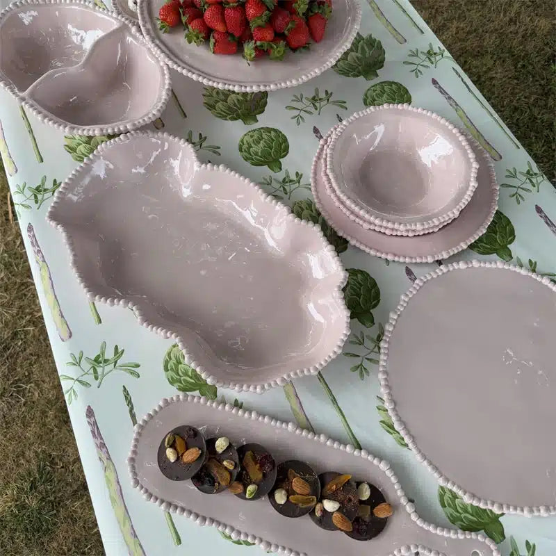 Melamine Pearl Serving Dish