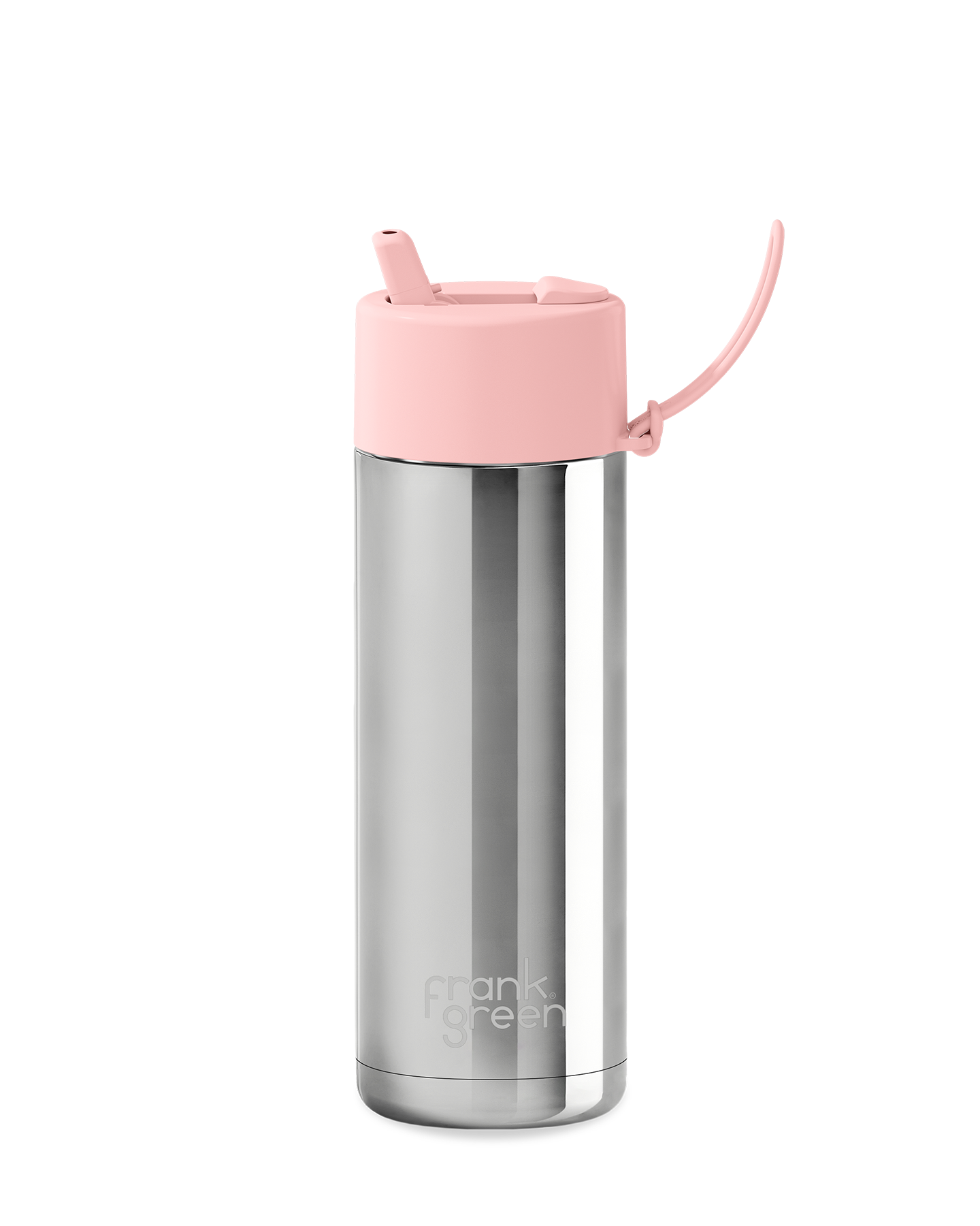 20oz Stainless Steel Ceramic Reusable Bottle with Straw Lid