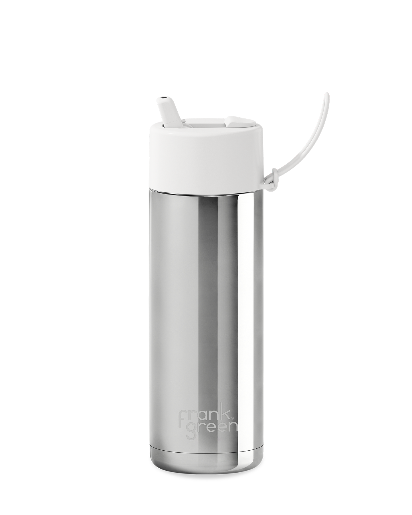 20oz Stainless Steel Ceramic Reusable Bottle with Straw Lid