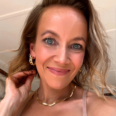 Groove Hoop Earrings