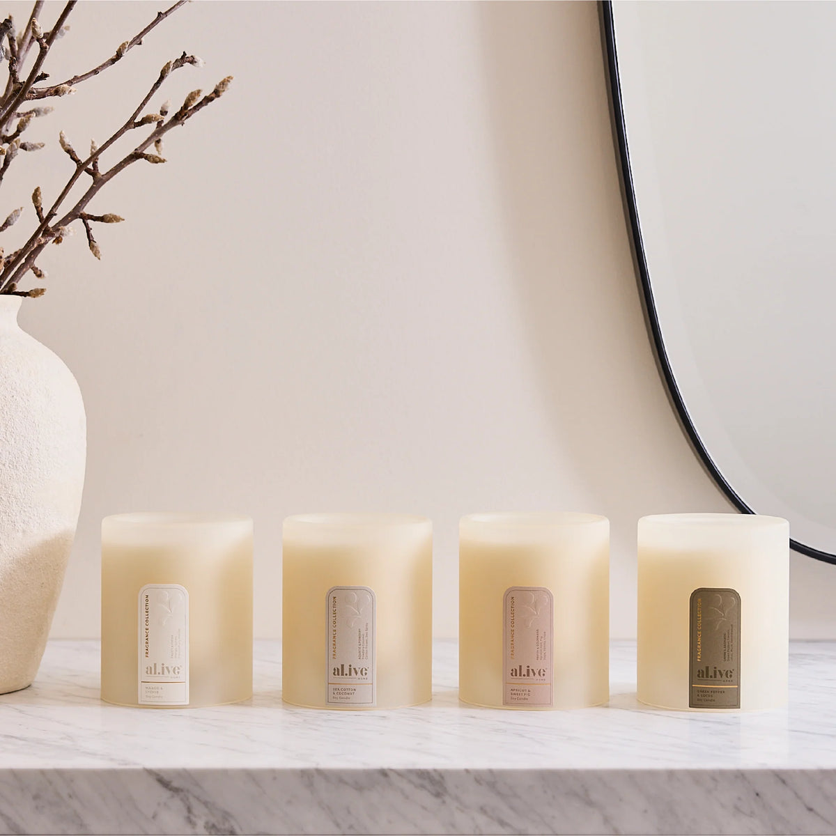 Soy Candle - Mango & Lychee